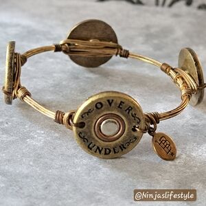 Bourbon & Boweties Shotgun Shell Bangle/Bracelet